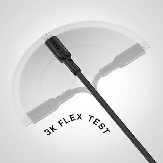 Otterbox Standard Micro To Usb-A Charging Cable 3 Meters - Black